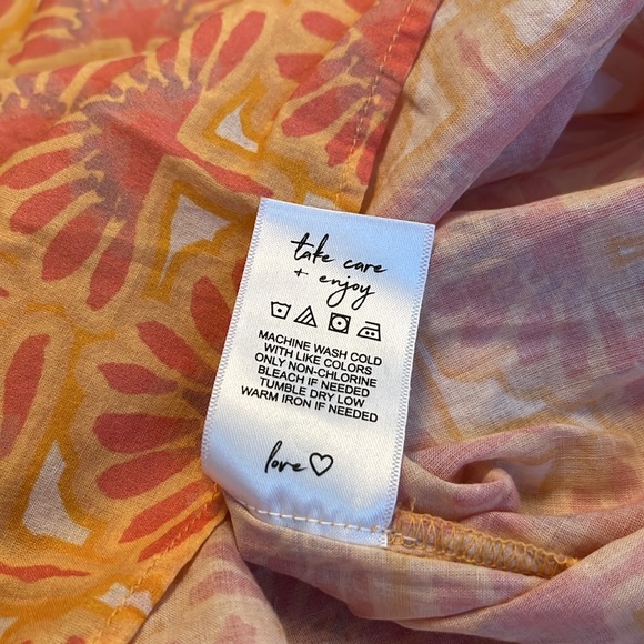 NIC + ZOE SWAN RAYS LONG SLEEVE BLOUSE. NWOT. - Picture 7 of 7